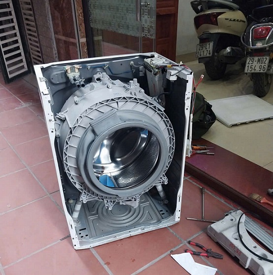 Sửa Máy Giặt Cửa Ngang Khu Vực Cầu Diễn